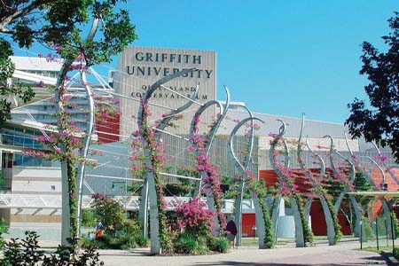 поступление в Griffith University, Brisbane