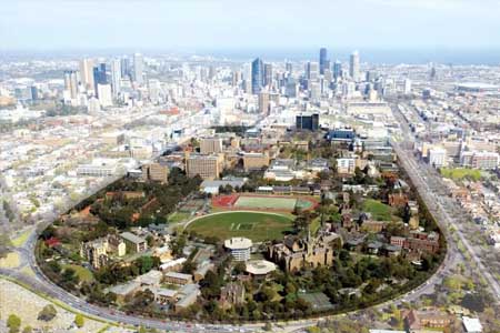 кампус University of Melbourne 