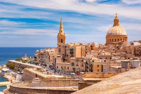 английский язык на Мальте